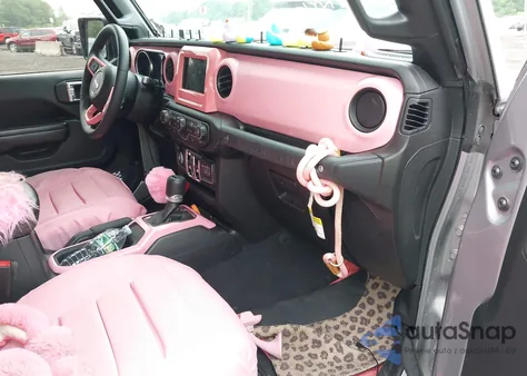 2021 Jeep Wrangler Unlimited Sport S 4X4 из США, поврежденный, VIN 1C4HJXDN8MW637302